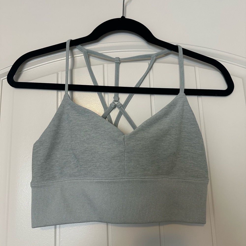 Alo Yoga Strappy Bralette (light blue)